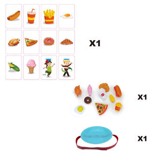 Juego <span class=keywords><strong>de</strong></span> mesa para niños Juego <span class=keywords><strong>de</strong></span> comida Guess creativo popular Juego <span class=keywords><strong>de</strong></span> camarero <span class=keywords><strong>de</strong></span> interacción cognitiva entre padres e hijos - Product Image 4