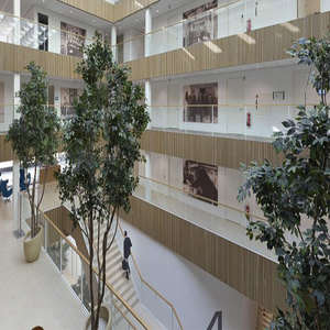 Decoración con arboles falsos Edificios de oficinas y negocios Ficus Banyan artificiales en <span class=keywords><strong>el</strong></span> Centro Marítimo Internacional - Product Image 2