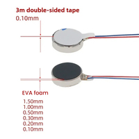 Moteur à vibration CC à balais 3V 12mm JL-A1234 pour téléphone portable et montre connectée, masseur à faible bruit