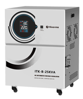 Stabilisateur de tension automatique à thyristors SCR 25 kVA CA, 220 V 5 %, 50/60 Hz, large plage d'entrée, monophasé, anti-interférence, haute efficacité