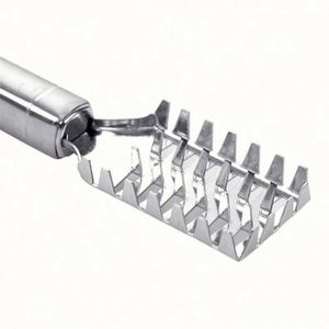 Brosse à écailles de poisson, grattoir à peau de poisson, outils de cuisine pour éliminer rapidement les écailles, couteau à poisson, éplucheur, outils pour fruits de mer - Product Image 2