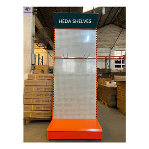 Support d'affichage robuste en métal à une face, sur pied, pour outils électriques, idéal pour les quincailleries - Product Image 1