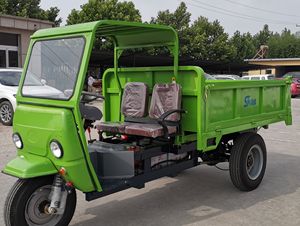 Hızlı şarj uzun Life bataryası Powered ağır çift koltuklu kargo için kaliteli üç tekerlekli bisikletler - Product Image 6