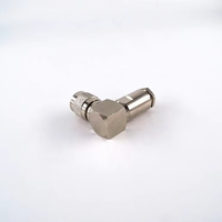Connecteur coaxial RF TNC mâle à angle droit étanche pour câble 5D-FB / LMR300, idéal pour antennes industrielles 50 ohms
