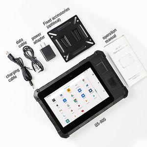 Tableta Android resistente personalizada con pantalla táctil frontal NFC RFID de 8 pulgadas portátil 4G Wifi BT tableta Industrial leer texto MRZ - Product Image 4