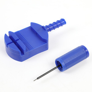 Dr. Herramienta gigante para reparación de relojes, removedor de correas de plástico azul grande y duradero para mantenimiento de relojes de pulsera - Product Image 4