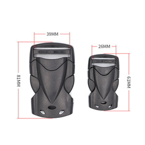 Plastic Single Pull Buckle ZY-08-001X For Waist Bag <b>Backpack</b> <b>Strap</b> Accessory - Product Image 3