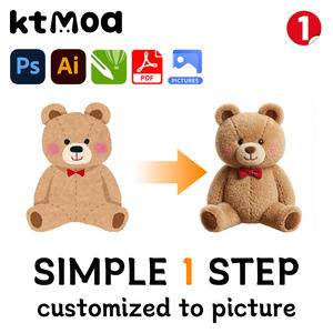 Peluche de <span class=keywords><strong>chien</strong></span> <span class=keywords><strong>Labradoodle</strong></span> personnalisée en gros pour maman et bébé avec chiots amovibles, en coton PP doux, animal en peluche pour les enfants, anniversaire - Product Image 2