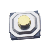 Interrupteurs tactiles 4x4 TACT SWITCHES, momentanés ON/OFF, terminaux SMD/DIP, 12V 0.5A, contact en cuivre pour pistolets de désinfection, oxymètres de pouls