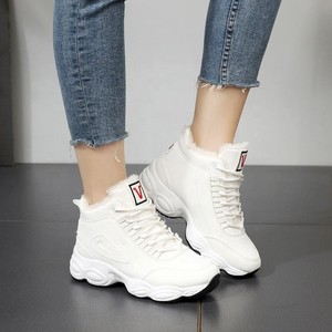Chaussures populaires, baskets <span class=keywords><strong>pour</strong></span> femmes, printemps/été 2022, baskets décontractées en polaire à tige haute - Product Image 2