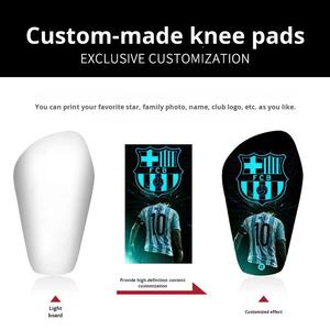 Protector de Espinillas Profesional Personalizado Wow Shouhuzhe HTB79 para Jugadores de Competición, Material PU, Correas, Venta al por Mayor, Protección de Fútbol DIY - Product Image 5