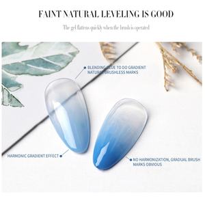 JTING Gel de Mezcla de Colores Puros con Degradado Brillante y Efecto de Sombreado Transparente, Mezcla de Lentejuelas Variadas - Product Image 4