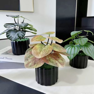 Planta Artificial Monstera de 12 Hojas, Impresa en 3D, en Maceta, Decoración para Hogar y Oficina - Product Image 1