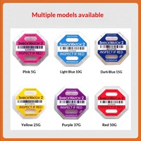 Indicateur d'impact 37G Shock Watcher, étiquette adhésive à usage unique pour la livraison d'équipements hospitaliers et de marchandises sensibles