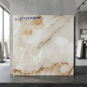 Azulejos de Cerámica Digitales Rústicos de 300x300 mm, Aspecto de Porcelana Brillante para Pisos Interiores en Áreas Húmedas - Product Image 1