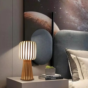 <span class=keywords><strong>Lampadaire</strong></span> en <span class=keywords><strong>rotin</strong></span> bambou tissé à la main lampes de chevet Vintage fait à la main en osier lumière en <span class=keywords><strong>bois</strong></span> pour salon prise US/EU/UK - Product Image 2