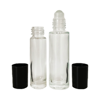 Vente en gros de flacons de parfum en verre transparent à bille de 10 ml vides