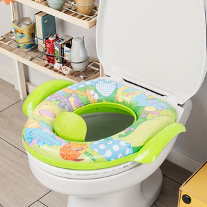 Asiento de <span class=keywords><strong>inodoro</strong></span> para bebé, <span class=keywords><strong>reductor</strong></span> de <span class=keywords><strong>inodoro</strong></span>, fundas de asiento de <span class=keywords><strong>inodoro</strong></span> suave, orinal portátil para niños, orinal para niños - Product Image 1