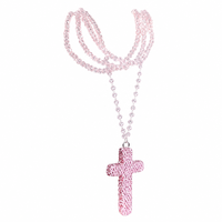 Collier pendentif croix gothique, collier ras du cou à franges multicouches pour femmes, style grunge audacieux