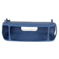 Étui de transport en silicone de vente chaude compatible avec le haut-parleur Anker Soundcore Motion + avec bandoulière et mousqueton