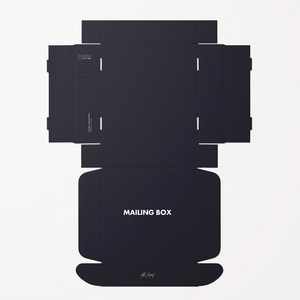 Diseño novedoso Fabricante de fábrica Caja Rosa corrugada Envío de ropa Cajas de paquetes de zapatos - Product Image 6