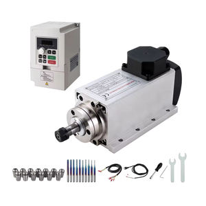 Moteur de broche CNC refroidi par air Zhong Hua Jiang ER11 1,5 kW à 4 roulements 110 V avec kit VFD pour machine de gravure CNC - Product Image 1