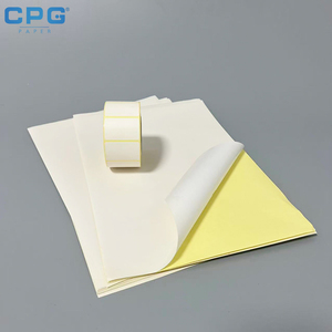 Manufacturer Wholesale Thermal Self Adhesive Paper Jumbo Roll 80gsm Waterproof <b>Sticker</b> Paper Label Paper Roll for Grocery - Product Image 1