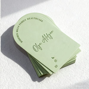 Carte d'invitation de mariage gaufrée avec feuille d'or, carte personnalisée pour fleuriste, emballage de vente au détail, carte de <span class=keywords><strong>remerciement</strong></span>, carte de naissance découpée au laser - Product Image 2