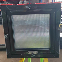 Ventana de Aluminio con Doble Acristalamiento, Insonorizada e Impermeable, de Apertura Superior, para Renovaciones Residenciales, Mejora, Reequipamiento, Reemplazo