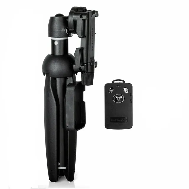 YUNTENG 9928 Foldable Aluminum Selfie Stick Wireless for Remote Extendable Monopod Phone Stand Holder Mount 200g