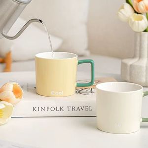 Perfect Quality Solid Color European Style Porcelain Coffee Mug Custom Mugs Daily Drinking Business Gifts Food Safe Dishwasher - Product Image 5