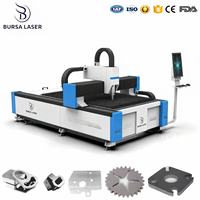 Cortadora Láser de Fibra de Mesa Única de 3000*1500mm, Máquina Industrial de Corte Láser de Metal para Procesamiento de Chapa Metálica y Ferretería