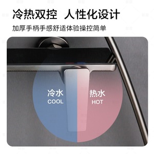 Juego de ducha de lujo Morning Dew de dos etapas, 43 cm, acabado mate, con estante de almacenamiento y cabezal de ducha manual - Product Image 3