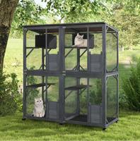 Maison de grattoir pour chat Maison de grattoir pour chat en bois