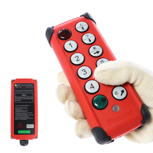 Control remoto de radio de polipasto eléctrico de plástico y silicona de nuevo proceso - Product Image 3