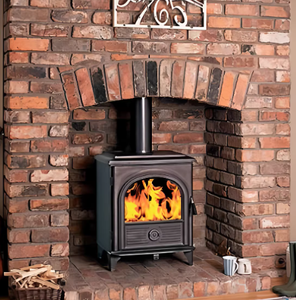 Horno de Leña Independiente de Hierro Fundido Europeo, Ecológico, de Alta Calidad, Diseño Contemporáneo, 1 Año de Garantía - Product Image 3