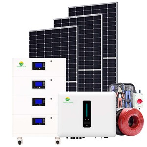 ระบบโซล่าร์10KVA 5KW 3KW กริด8KW 10KW ระบบติดตั้งบนผนัง YS5KW-OFF ระบบโซล่าเซลล์ออฟกริด YS5KW-OFF 10KVA - Product Image 2