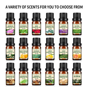 Diffuseur d'huiles essentielles végétales naturelles biologiques avec encens hydratant, orange douce, lavande douce et efficace, aromathérapie - Product Image 5