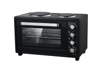 Four électrique 48L avec plaques chauffantes, convection, ventilateur turbo, grill