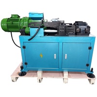 Machine à fileter automatique pour barres d'armature, machine à couper les filets, prix de la machine à fileter les barres d'acier avec fraiseuse