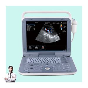 Système d'échographie Doppler couleur portable P60, écran 15 pouces, <span class=keywords><strong>3D</strong></span>/4D, haute fréquence d'images, faibles artefacts, pour la détection abdominale et la grossesse - Product Image 1