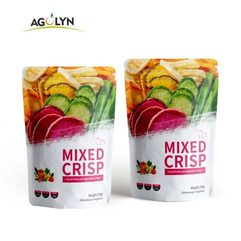 Agolyn Bestseller guter Preis und Qualität Trocken früchte gemischte Gemüse chips Snack