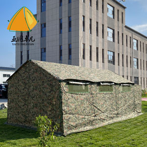 Tente d'abri de secours de toile imperméable de polyester de vente chaude <span class=keywords><strong>pour</strong></span> la tente résistante de désastre - Product Image 3