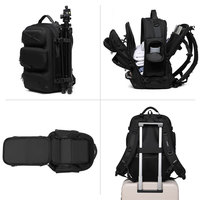 Sac à dos Ozuko 9842 imperméable, design tendance, antivol, avec port de charge USB, pour le cyclisme, la randonnée, les sports et les loisirs