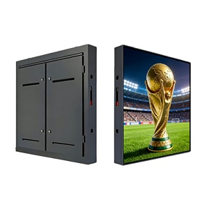 Schermo <span class=keywords><strong>LED</strong></span> per Pubblicità Esterna con Cabinet in Ferro, Insegna Video per Esterni, Schermo <span class=keywords><strong>LED</strong></span> P5 per Stadi - Product Image 1