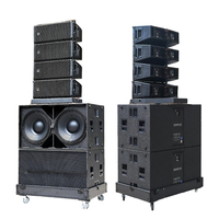 Subwoofer actif SUB 9007-AS double 21 pouces avec processeur DSP intégré, puissance de pointe 7200W, basses puissantes pour sonorisation de scène et systèmes Line Array