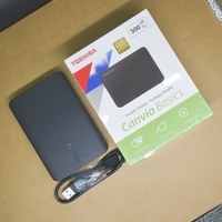 Hard Disk Eksternal Portabel Toshiba Canvio Basics 500GB 1TB 2TB USB3.0 HDD untuk PC Laptop