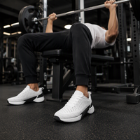 Chaussures de sport à lacets, dernière conception 2026, conçues pour le soutien et la stabilité, avec semelle Ortholite, idéales pour la salle de sport