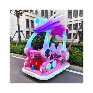2024 Meest Populaire Nieuwe Vierkante Elektrische Outdoor Auto Amusement Apparatuur Kinderen Elektrische Commerciële Speelgoed Parkeergarage Botsauto