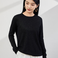 Pull-over en Cachemire 100% Léger et Uni à Manches Longues Personnalisé pour Femme – Collection Printemps – Grande Vente